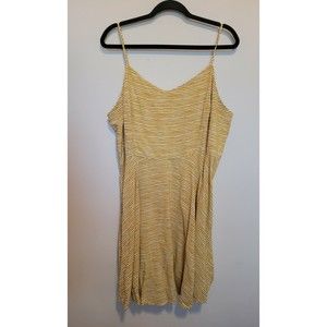 Old Navy Womens Spaghetti Strap Knee Length Dress Smocked Back Size XXL